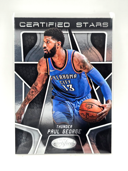 2018-19 Panini Certified #CSR-26 Paul George Certified Stars
