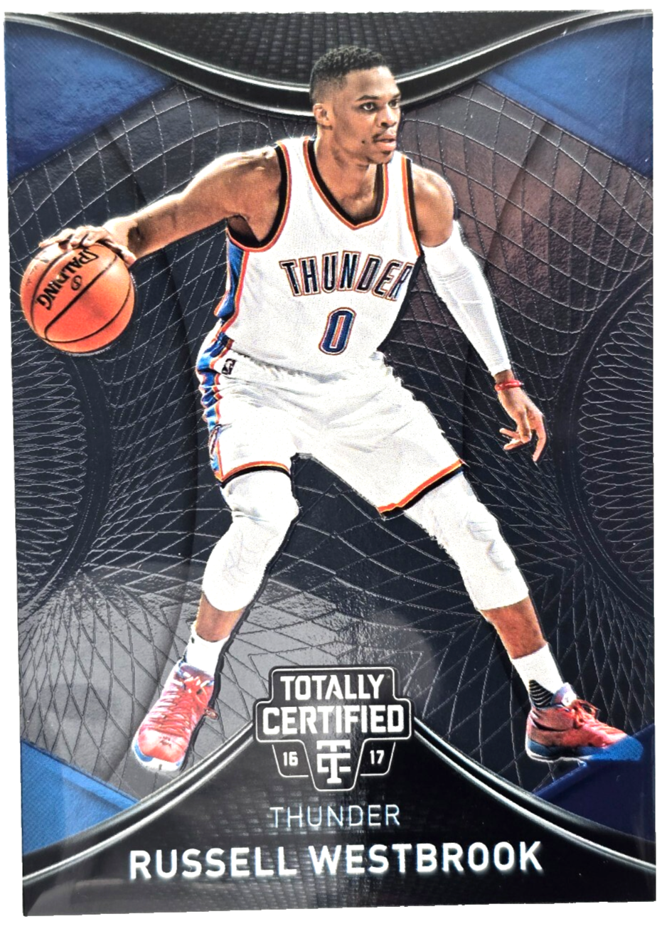 2016‑17 Panini Totally Certified Russell Westbrook #59 Thunder NBA Card