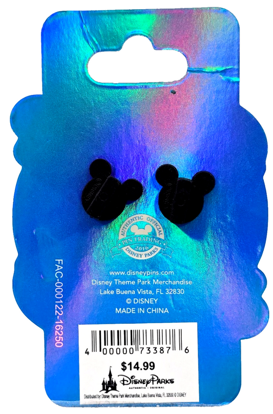 2016 Mickey Christmas Party 3D Logo Pin VERT – Disney Limited Release HTF Rare