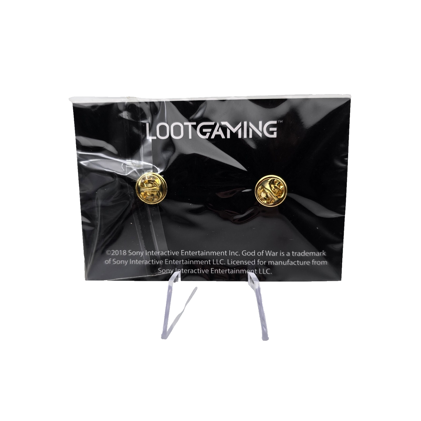 2018 Loot Crate Loot Gaming God of War Pin Set Exclusive Limited Edition New