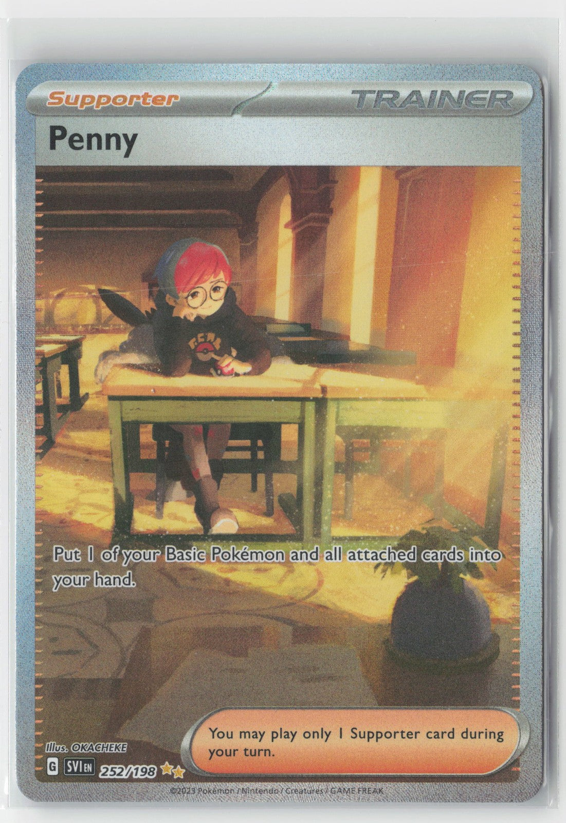 Penny #252/198 SV01: Scarlet & Violet Base Set Pokemon