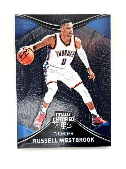 2016‑17 Panini Totally Certified Russell Westbrook #59 Thunder NBA Card