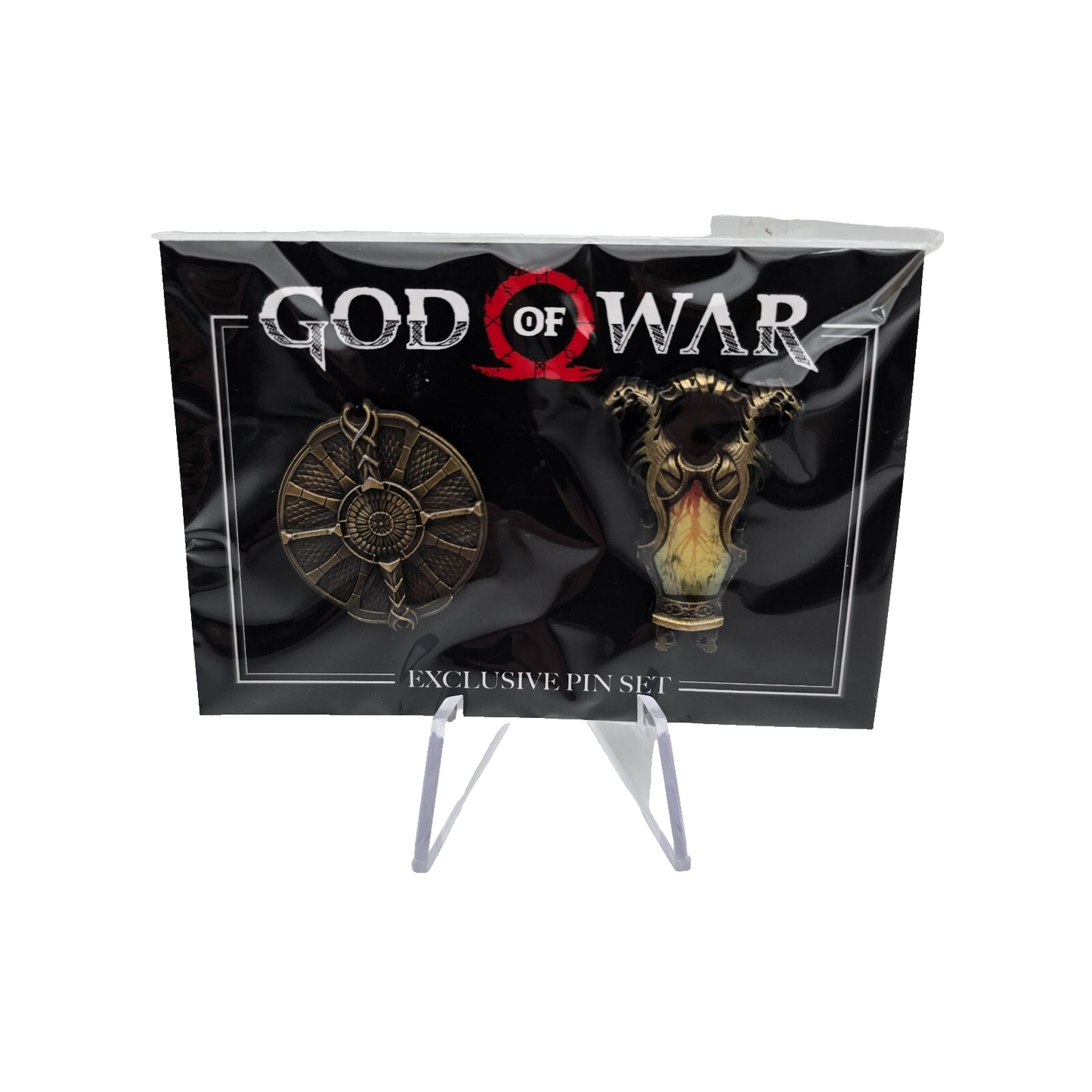 2018 Loot Crate Loot Gaming God of War Pin Set Exclusive Limited Edition New