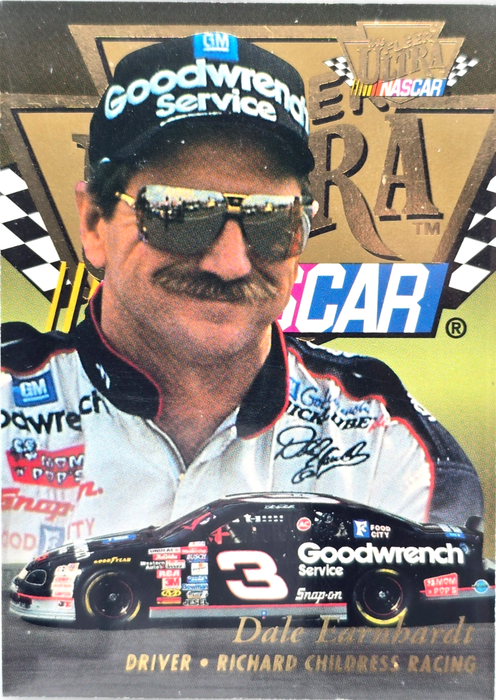 1996 Fleer Ultra Update Dale Earnhardt #U10 Richard Childress Racing