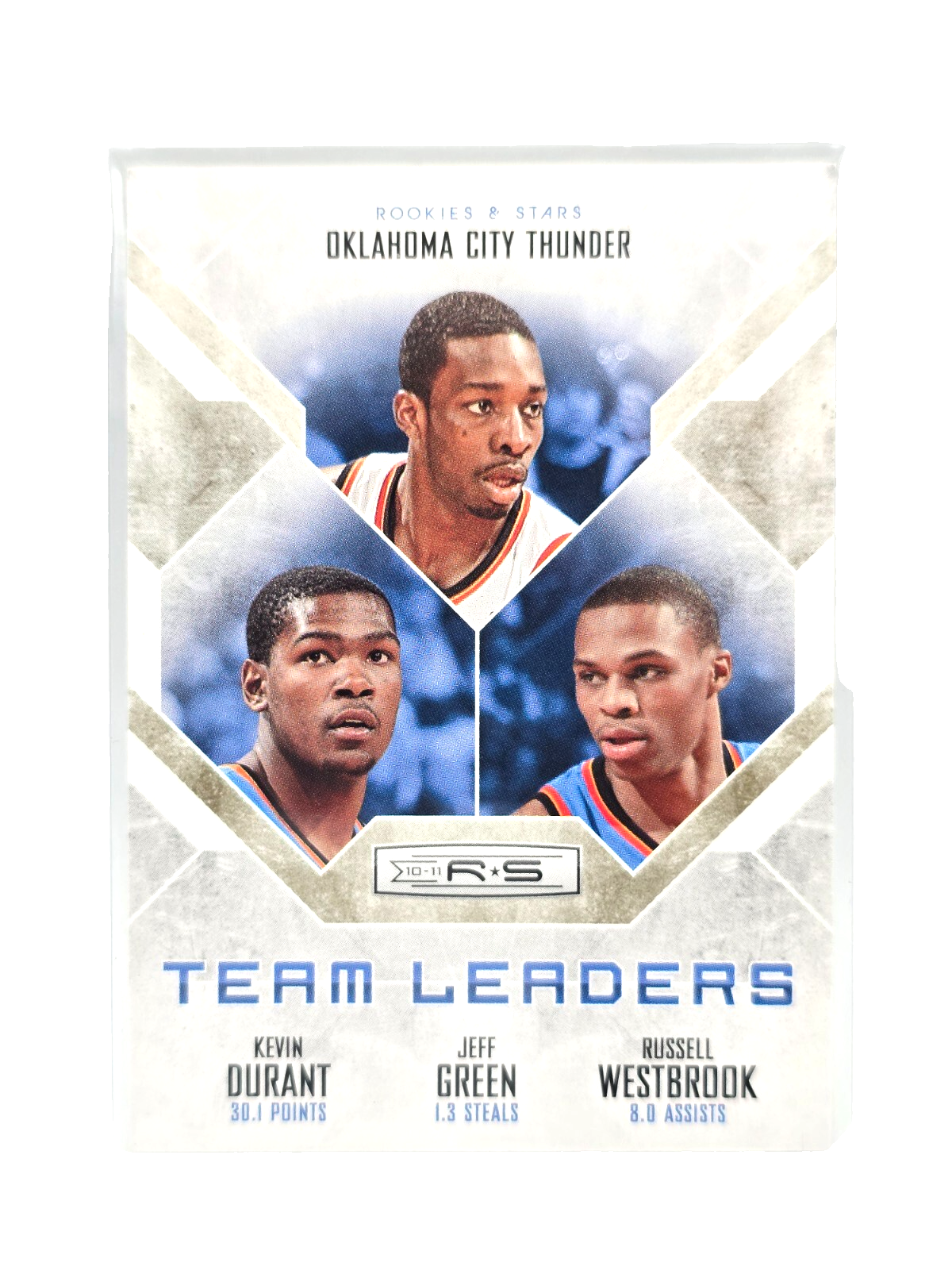 2019 Durant/Green/Westbrook #21 Panini Rookies & Stars #/499 Team Leaders