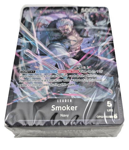 ONE PIECE ST-19 BLACK SMOKER STARTER DECK NO PRB-01 Pack DECK ONLY