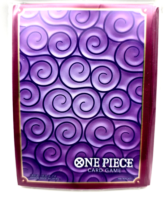 One Piece Card Game Official Gomu Gomu no Mi Collector Sleeves Bandai Limited