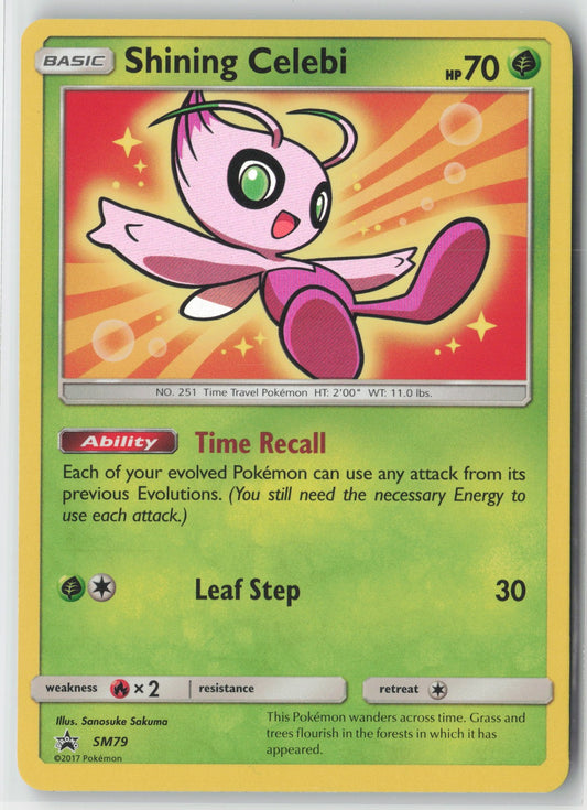 Shining Celebi #SM79 SM Promos Pokemon