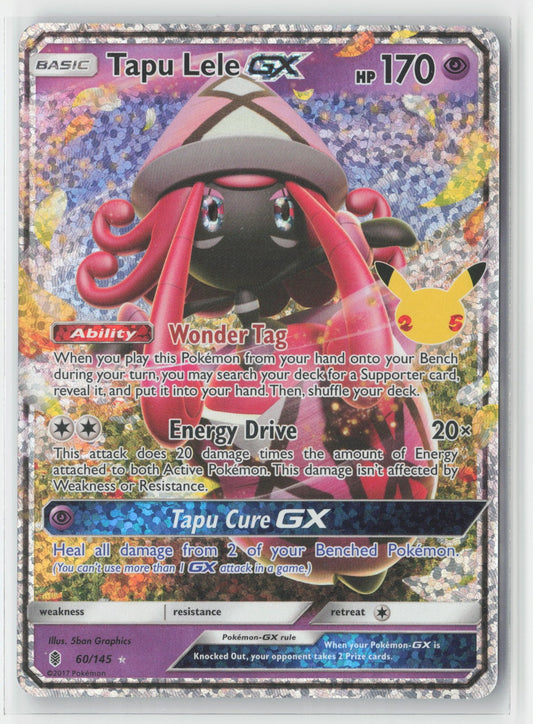 Tapu Lele GX #60/145 Celebrations: Classic Collection Pokemon