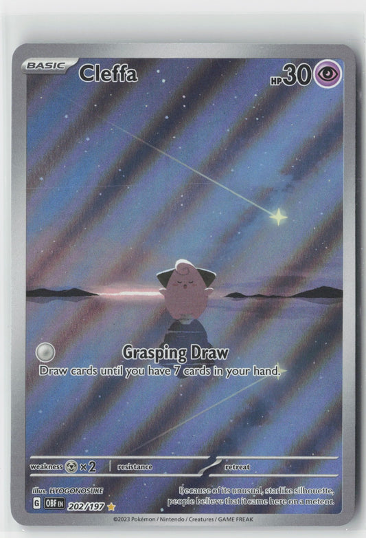 Cleffa #202/197 SV03: Obsidian Flames Pokemon