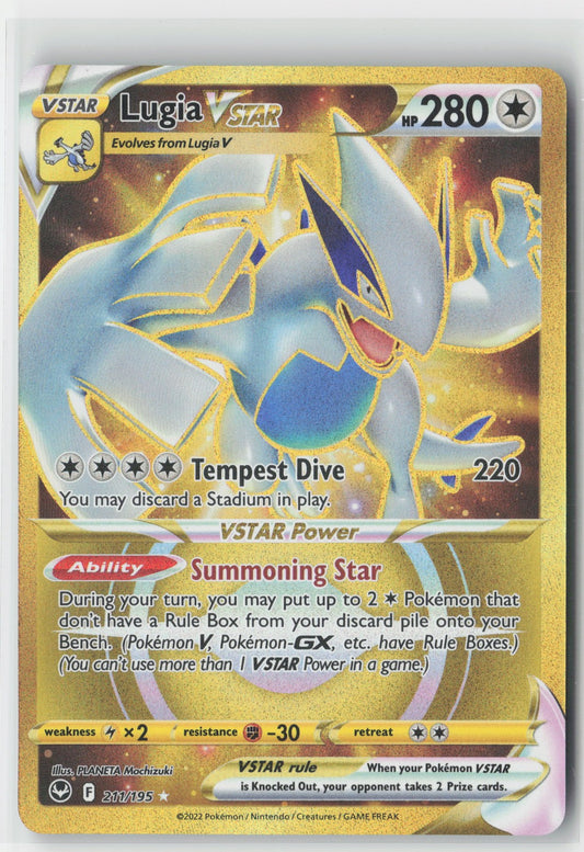 Lugia VSTAR (Secret) (211) #211/195 SWSH12: Silver Tempest Pokemon