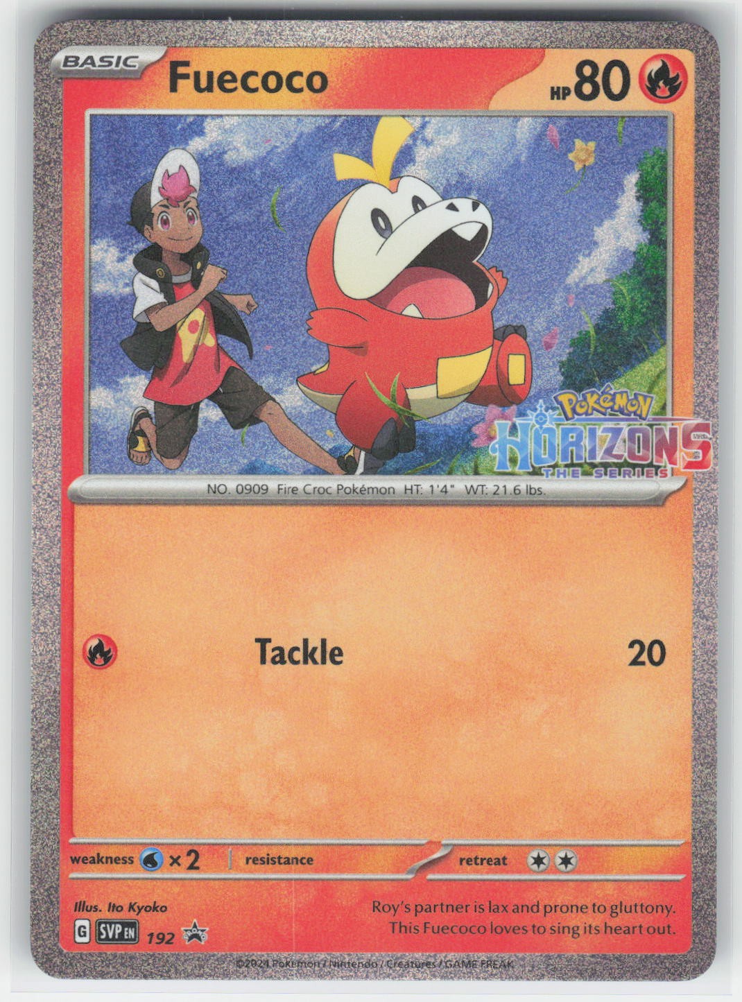 Fuecoco - - SVP SV: Scarlet & Violet Promo Cards #192 Promo Holo NM