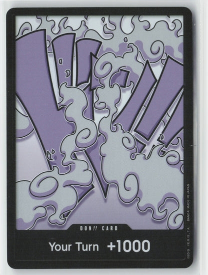 DON!! Card Monkey.D.Luffy Foil One Piece TCG Tin Pack Set Vol.1 Promo English