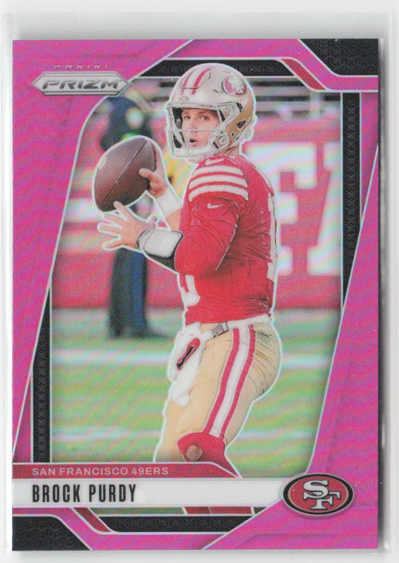 2024 Panini Prizm Brock Purdy #249 Pink San Francisco 49ers