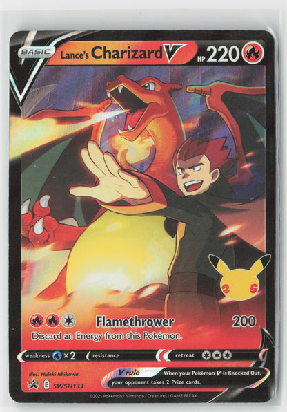 Lance's Charizard V #SWSH133 SWSH: Sword & Shield Promo Cards Pokemon