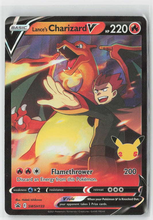 Lance's Charizard V #SWSH133 SWSH: Sword & Shield Promo Cards Pokemon