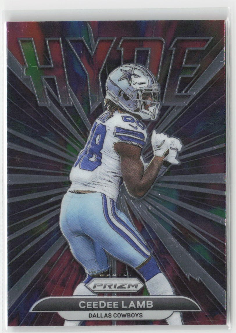 2021 Panini Prizm CeeDee Lamb #H-6 Hype Dallas Cowboys Football