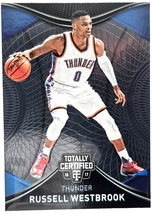 2016‑17 Panini Totally Certified Russell Westbrook #59 Thunder NBA Card