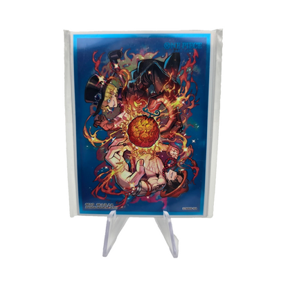 One Piece Official Promotion Ace & Sabo 10 Ct Don Bandai Card Sleeves