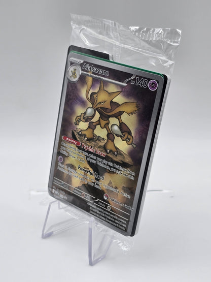 Alakazam Mega Evolution Promo Pokémon Center Stamped Sealed English