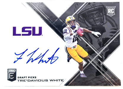 2017 Panini Elite Draft Picks Tre'Davious White #151 Rookie Auto RC