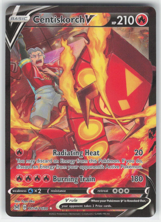 Centiskorch V - SWSH11: TG SWSH11: Lost Origin Trainer Gallery #TG14/TG30 Ultra