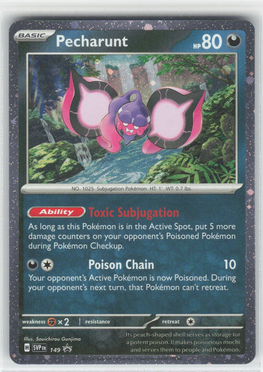 Pecharunt - SVP SV: Scarlet & Violet Promo Cards #149 Promo Holo NM