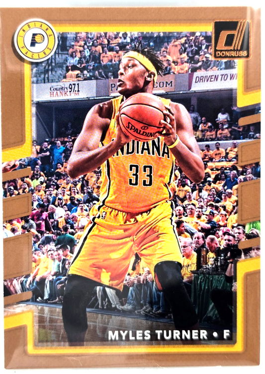 2017‑18 Donruss Myles Turner #58 – Indiana Pacers NBA Basketball Card