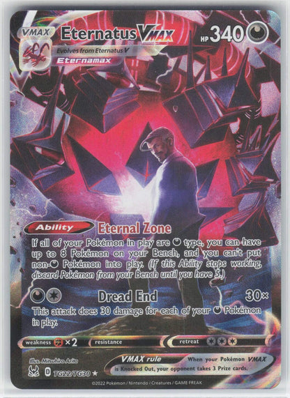Eternatus VMAX - SWSH11: TG SWSH11: Lost Origin Trainer Gallery #TG22/TG30 Ultra