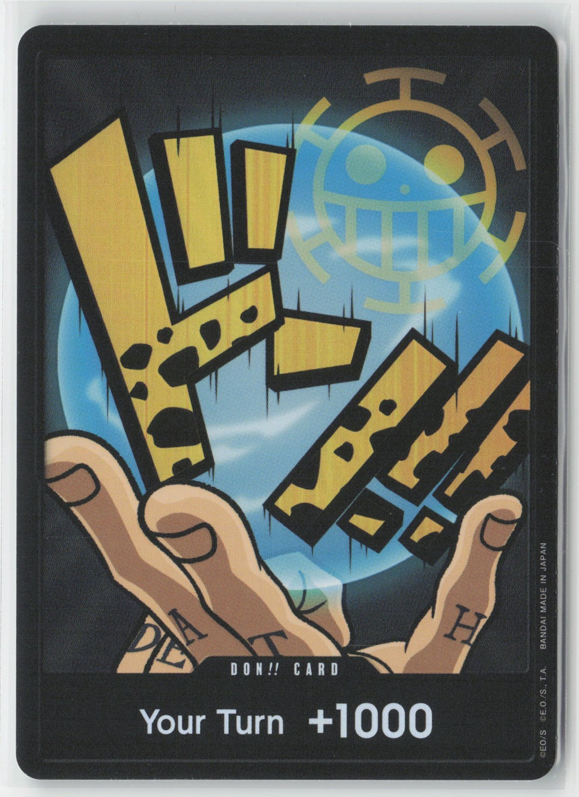 DON!! Card Trafalgar Law Foil One Piece TCG Premium Booster The Best English