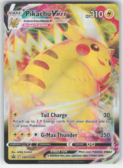 Pikachu VMAX - - SWSD SWSH: Sword & Shield Promo Cards #SWSH286 Promo Holo NM