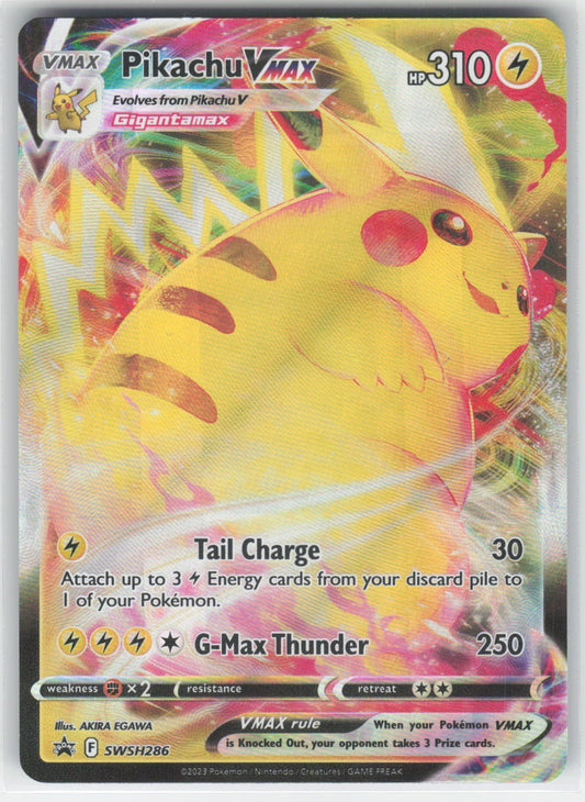 Pikachu VMAX - - SWSD SWSH: Sword & Shield Promo Cards #SWSH286 Promo Holo NM