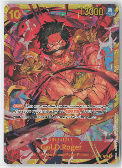 Gol D Roger Foil OP09-118 SEC One Piece TCG Emperors in the New World English