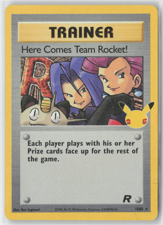 Here Comes Team Rocket! #15/82 Celebrations: Classic Collection Pokemon