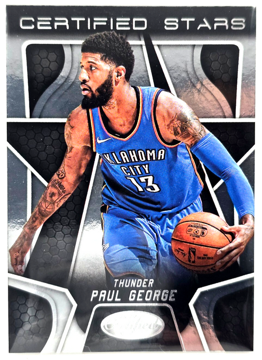 2018-19 Panini Certified #CSR-26 Paul George Certified Stars