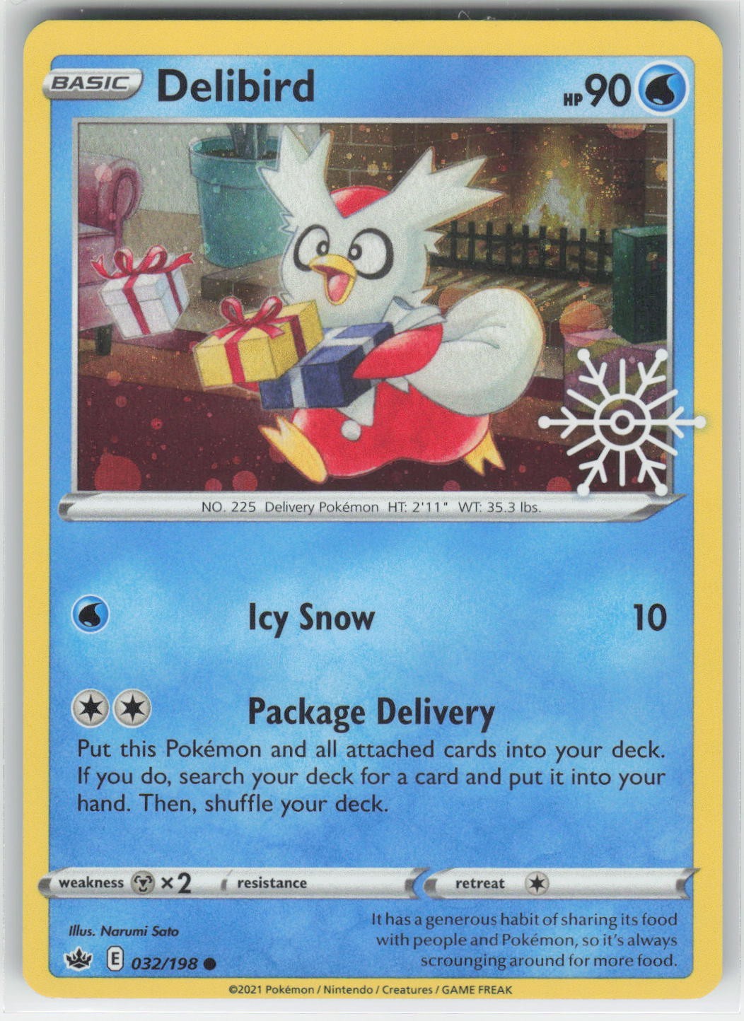 Delibird - (Holiday Calendar) - MCAP Miscellaneous Cards & Products #032/198 Pro