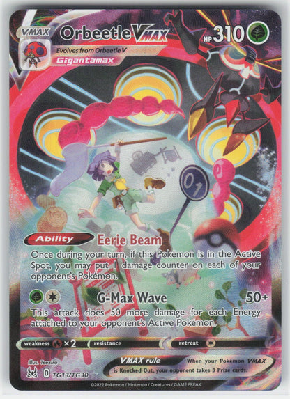 Orbeetle VMAX - SWSH11: TG SWSH11: Lost Origin Trainer Gallery #TG13/TG30 Ultra