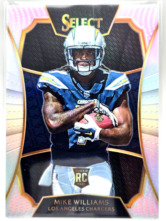 2016 Panini Select 2017 NFL Draft XRC SILVER Prizm Redemption Mike Williams #12