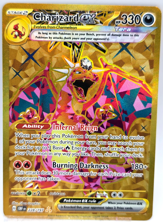 Charizard ex 228/197 Sv03: Obsidian Flames Holo