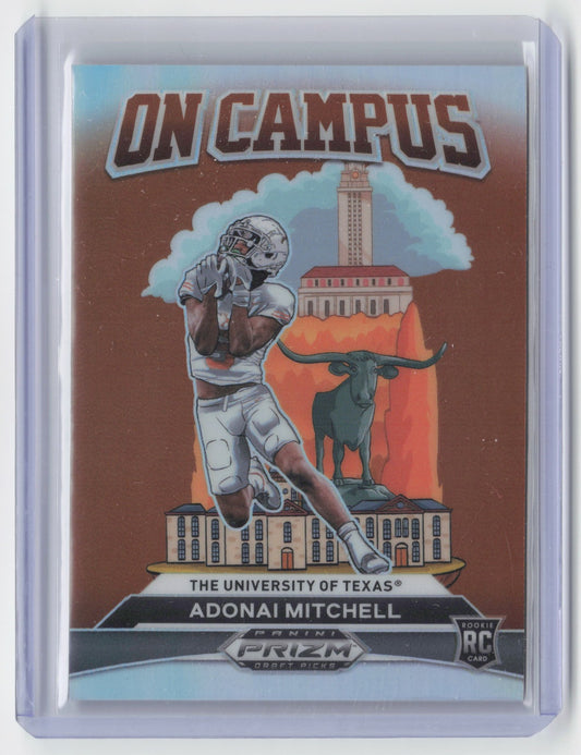 2024 Panini Prizm Draft Picks Adonai Mitchell #OC-AML On Campus