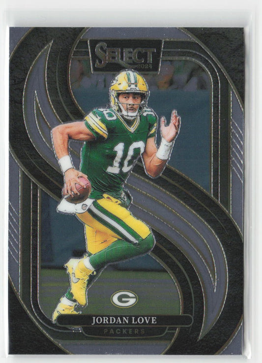 2024 Panini Select Jordan Love #172 Green Bay Packers Football