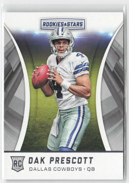 2016 Panini Rookies & Stars Dak Prescott #179 Rookie Dallas Cowboys Football
