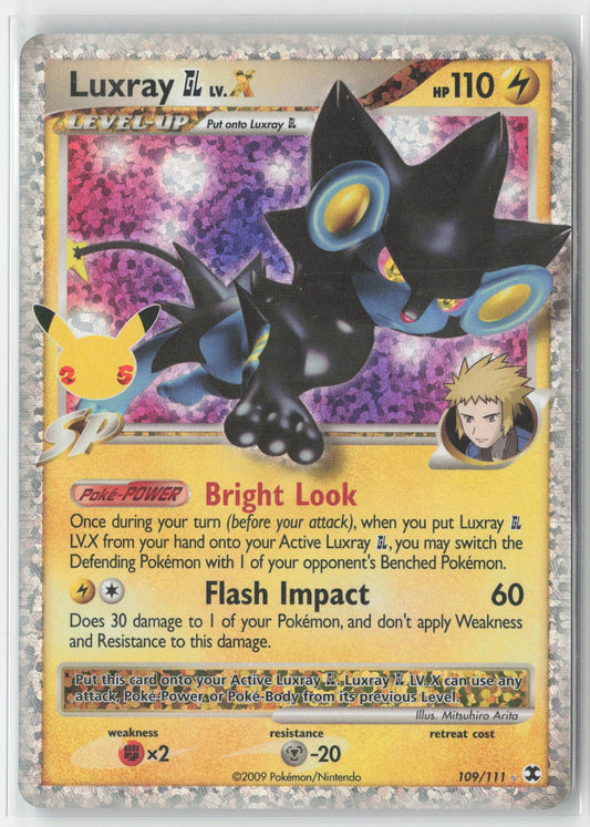 Luxray GL LV.X #109/111 Celebrations: Classic Collection Pokemon