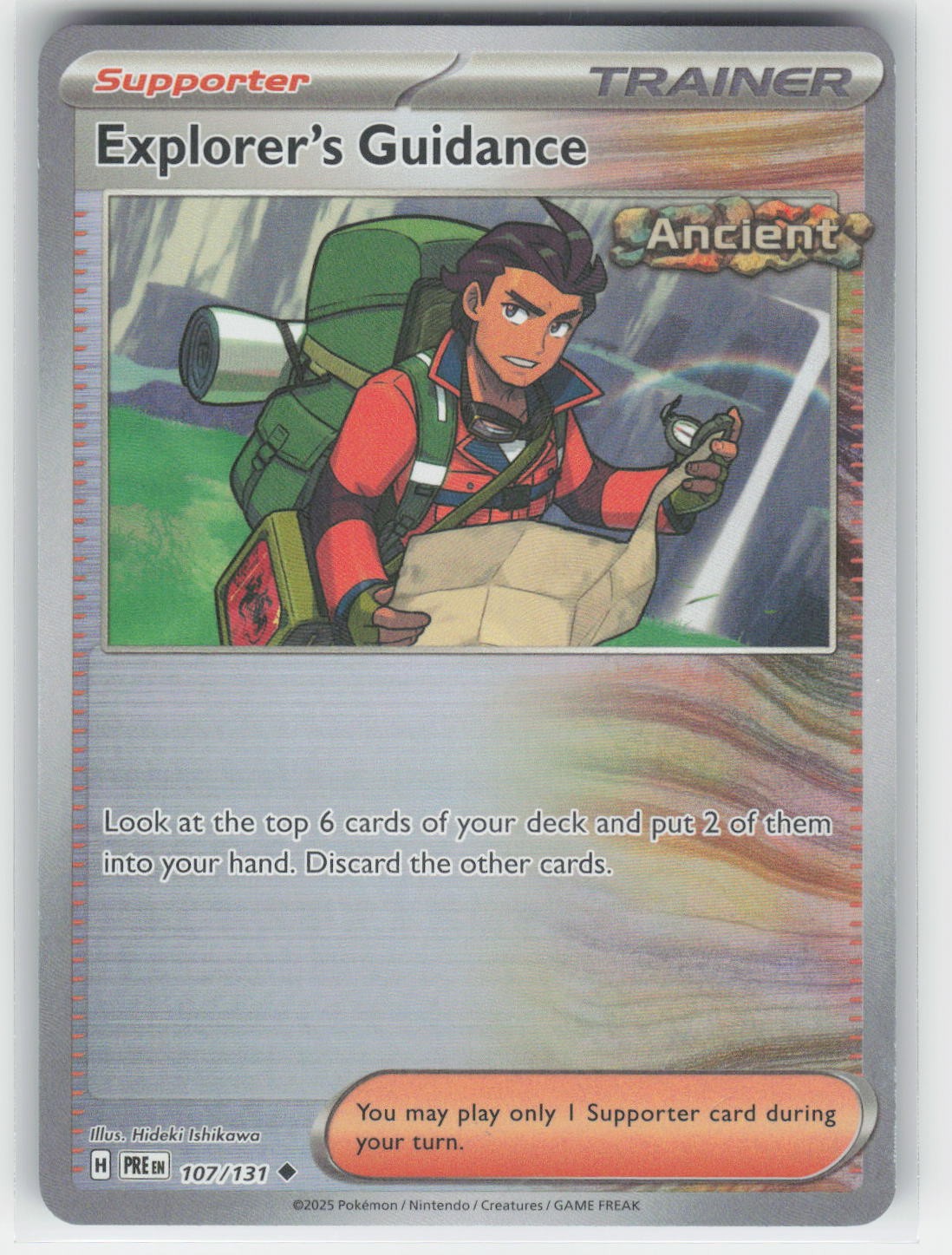 Explorer's Guidance (Poke Ball Pattern) - PRE SV: Prismatic Evolutions #107/131