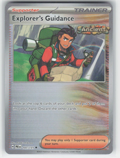 Explorer's Guidance (Poke Ball Pattern) - PRE SV: Prismatic Evolutions #107/131