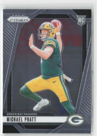 2024 Panini Prizm Michael Pratt #379 Rookie Green Bay Packers Football