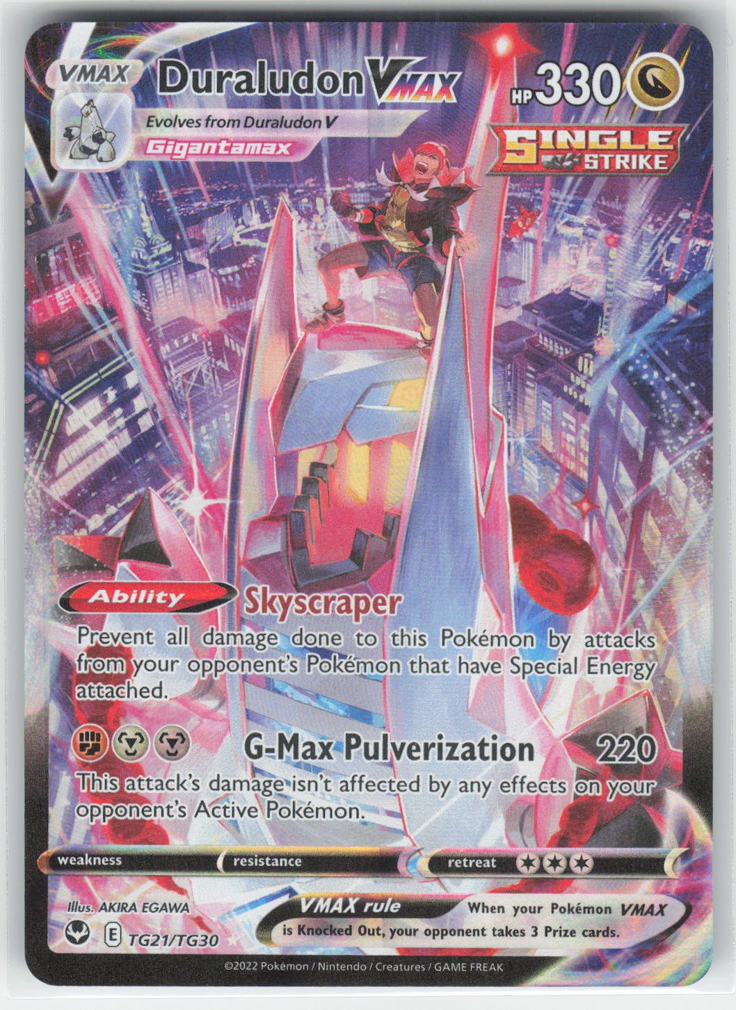 Duraludon VMAX - SWSH12: TG SWSH12: Silver Tempest Trainer Gallery #TG21/TG30 Ul