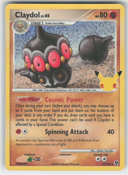 Claydol - CCC Celebrations: Classic Collection #15/106 Classic Collection Holo N