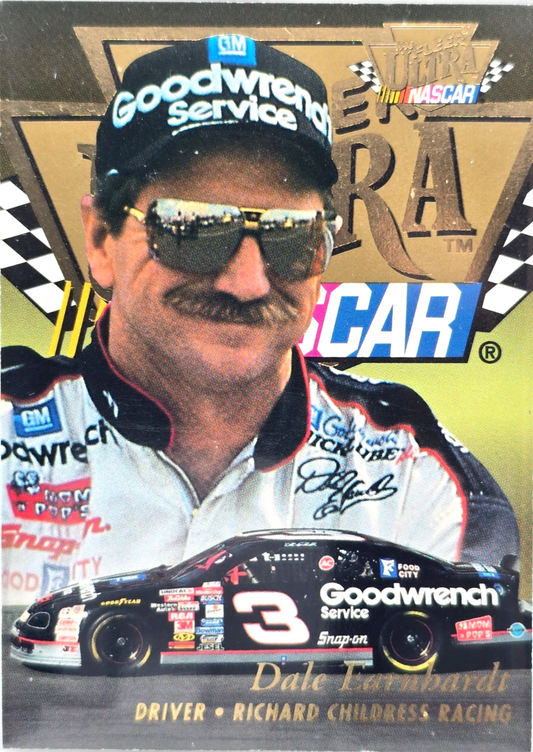 1996 Fleer Ultra Update Dale Earnhardt #U10 Richard Childress Racing