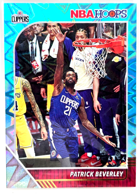 2019 Hoops Patrick Beverley #271 Blue Explosion – SSP Parallel LA Clippers NBA